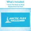 Arctic Flex Gel Replacement Packs - Ice Packs Reusable for Back Ice Brace - Hot and Cold Gel Ice Pack for Injuries, Pain Relief, Swelling - Flexible Therapy Compression Wrap - Athletic, Women, Men view 3