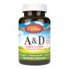 Carlson - A & D, 10000 IU (3000 mcg RAE) Vitamin A, 2000 IU (50 mcg) Vitamin D, Vision Support, Skin Health, 300 Softgels view 1