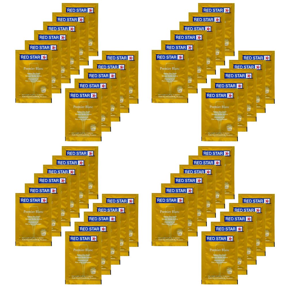 Red Star Red Star Premier Blanc Champagne Yeast (Pack of 10) (4 Pack)