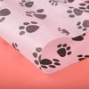 Berolle 30 Sheets Paw Print Tissue Paper Gift Wrapping Tissue Paper for Weddings Birthday Party Baby Showers DIY Crafts view 3