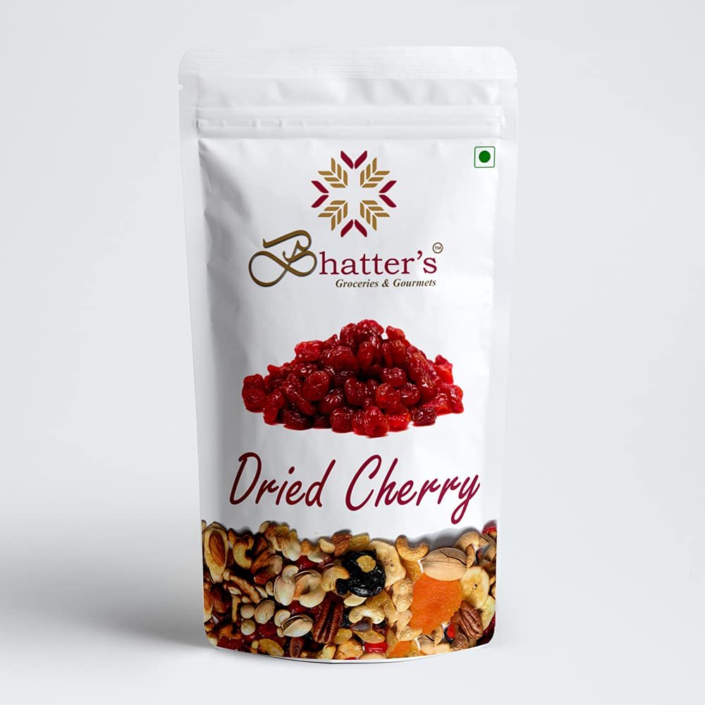 Bhatter's Premium Dried Cherry Value Pack, with Indian Taste (Pack of 2, 250 Grams Each)