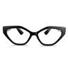 2SeeLife Oversized TR-90 Cat Eye Reading Glasses for Women  Medium-Wide Fit, Sturdy Frame, Premium Geometric Readers, Black, +1.50 view 1