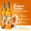 Jordan's Skinny Syrups Sugar Free Coffee Syrup, Butter Toffee Flavor Drink Mix, Zero Calorie Flavoring for Lattes, Protein Shake, Food & More, Gluten Free, Keto Friendly, 25.4 Fl Oz, 2 Pack view 3