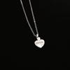 OIJH Stainless Steel Mirror Polish I Love You Heart Cremation Urn Pendant Perfume Bottles Necklace Jewelry 50cm view 3