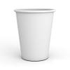 EcoQuality 12 oz Durable Disposable Paper Cups & Flat Lids For Hot/Cold Drink, Paper Coffee Cups, Tea, Cocoa, Travel - Medium Cups (12 Ounce) (200) view 3