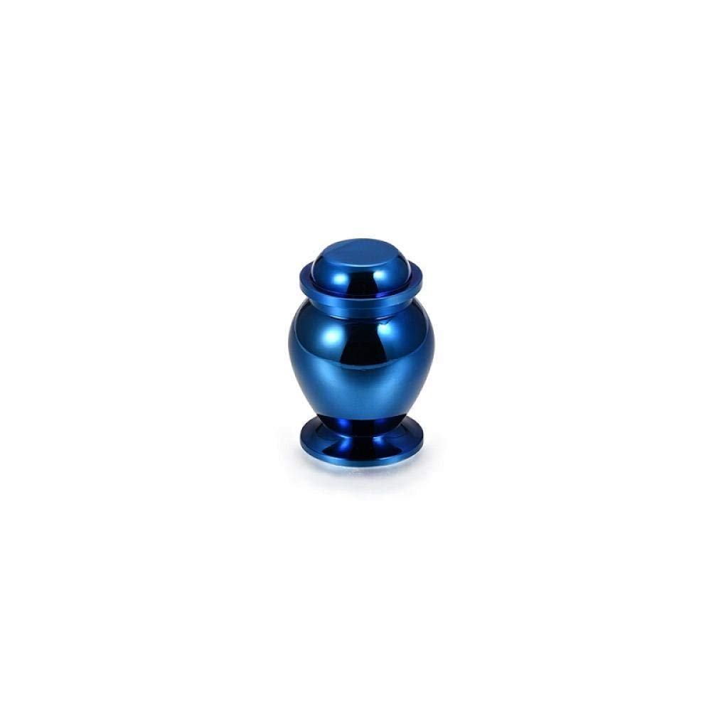 OIJH Stainless Steel Fashion Custom Engraving Cremation Pets Ashes Urn Mini Memorial Urn for Human-Rose_Color_