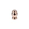 OIJH Stainless Steel Fashion Custom Engraving Cremation Pets Ashes Urn Mini Memorial Urn for Human-Rose_Color_ view 3