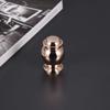 OIJH Stainless Steel Fashion Custom Engraving Cremation Pets Ashes Urn Mini Memorial Urn for Human-Rose_Color_ view 4