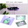 12PCS Clear Acrylic Crown Cake Topper, Acrylic Cake Topper Princess Prince Theme Clear Acrylic Personalised Cake Topper Party Decor Accessories Boy Girl Baby Shower (Clear Crown) view 3