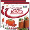 Applewood Smoked Tomato Sandwich Wraps (Two-Pack) Vegan, Gluten-Free, Low-Carb Tomato Wraps with Smoky Flavor Non-GMO, Paleo-Friendly, Plant-Based Bread Substitute view 1