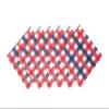 PARTY CHIC Red White and Blue Disposable Cocktail Napkins - 5 x 5-50 Pack - American Flag Independence Day Memorial Day Labor Day Patriotic Decorations Veterans Day Election Day 4th of July view 1