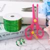 100 Yards Green Bread Candy Bag Ties Plastic Wire Twist Ties with ABS Plastic Scissors for Dessert & Candy Decorating & Pastry Bags Gift Wrapping Supplies (Green, 100yards) view 3