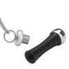 OIJH Steel Secret Stash Cylinder Necklace Cremation Necklace - Vial Necklace Jewelry Cremation view 2