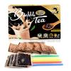 BOBA CHiC Instant Bubble tea kit - Real BOBA Ready in 30 seconds Brown Sugar Flavor - Premium Tea - Make 5 cups of 16oz large- Plant based creamer Vegan Friendly - Non-Dairy - Gluten Free view 1