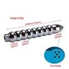 5 Holes Shower Enema Douche Attachments - Aluminium Shower Head Cleaning Kit 3 Piece with Velvet Carry Bag, 59 inch Hose view 4