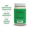 Fatworks, Certified Organic Pork Lard, NON-GMO, USDA 100% Organic for Keto, Paleo Everyday Cooking and Frying, Whole30 Approved, No Preservatives in Glass Jar, 14.4 OZ, view 2