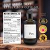 Piro Premium Extra Virgin Olive Oil Cold Pressed, Early Harvest, Hand Picked, Polyphenol Rich Italian Olive Oil (16.9 Fl Oz) view 2