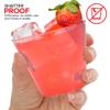 Stock Your Home 9 oz Clear Disposable Plastic Cups (200 Pack) Elegant Tumblers Glasses for Parties, Weddings, Holidays, Dessert Tumbler, Bulk Drinking Cup for Fruit Punch, Cocktails, Wine view 4