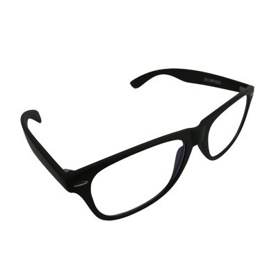 ATX OPTICAL XXL Mens Extra Large Blue Light Blocking lens Glasses for Big Wide Heads 152mm for computer gaming driving reading reduce eye strain and headache (Black, Blue Light Blocker)