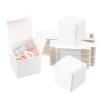 PH PandaHall 30 Pack Kraft Paper Box 1.57" Mini White Paper Gift Packaging Box with Lid Soap Box Foldable Cardboard Earring Ring Jewelry Favor Treat Boxes for Valentine Wedding Birthday view 1