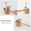 1 Set Stand Wooden Bracket Holder Massage Burner Acupoint Massage Tool Moxa Supply view 3
