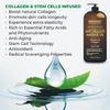 First Botany, Anti-Cellulite Massage Oil Infused with Collagen & Stem Cells - Natural Cellulite & Stretch Mark Treatment for Men & Women - 8 oz view 2