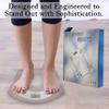 Accu-Measure Digital Scale - Accurate and Precise - Bathroom and Home Scale - Track Your Progress - Easy to Store - Up to 400 Pounds view 4
