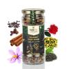Hamiast Kashmiri Shahi Qawah (Kahwa) Green Tea with Saffron, Authentic and Traditional Blend,Without Sugar,100g Serves 50 Cups view 3