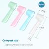 4 PCS Toothbrush Head Covers (Multicolor) Compatible with Oral B Electric Toothbrush Head + 1 PCS Toothbrush Holder with 1 Charging Stand Slot and 2 Toothbrush Head Stands view 3