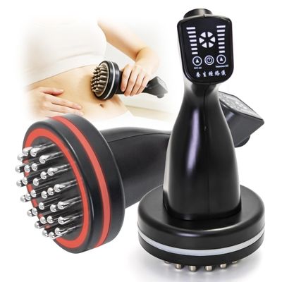Elitzia Handheld Body Massager EMS & Heat Therapy Machine for Muscle Relaxation, Portable Massage Device for Legs Thighs Calves Back Buttocks ET90