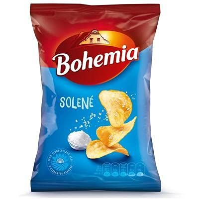 Bohemia Bramburky Solene chips salt