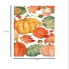 Caspari Pumpkin Field Paper Guest Towels - 15 White Napkins Per Package, Triple Ply, Fall Themed Disposable Napkins for Dinner and Cocktails view 3