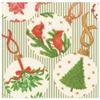 Caspari Botanical Ornaments Paper Dinner Napkins - Two Packs of 20 view 1