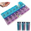 3 PC Pill Box Organizer Vitamin Reminder Medicine Daily AM PM Tablet Case Holder view 4