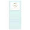 Caspari Mini Stripe Tissue Paper in Robin's Egg - 16 Sheets Included view 1