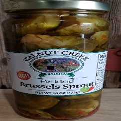 Brussel Sprouts Hot Pickled