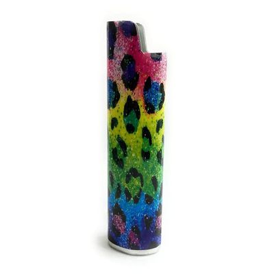 Colorful & Fun Epoxy Metal Lighter Case Cover Holder (Style 198E)