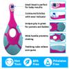 ECOVONA Baby Toothbrush for Infants & Toddlers 0-2 Years Old Extra Soft Bristle for Baby Gum s | BPA-Free, Easy-Grip Finger & Teething Handle (4) view 3