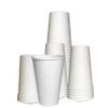 20oz White Paper Coffee Cups Extra Large - Disposable Paper Coffee Cups - Hot Drink, Tea, Coffee, Cappuccino, Hot Chocolate, Chai, Chai Latte, Office, Travel, Recyclable - 20 Ounce Cups (500) view 1