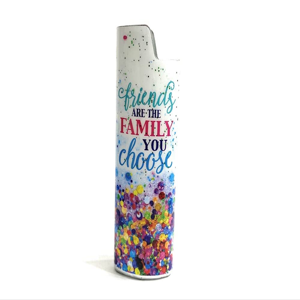 Colorful & Fun Epoxy Metal Lighter Case Cover Holder (Style 203E)