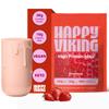 Happy Viking Strawberry Protein + Superfoods Powder, Created by Venus Williams, 30G Protein, Low Carb, Keto, Vegan, Gluten-Free, Non-GMO, Complete Meal Replacement, 1 Bag view 1