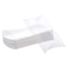 BENECREAT 30 Pack 4.3x3.3x1.2 Clear Plastic Pillow Favor Box PVC Candy Treat Gift Box for Wedding Birthday Party Gift Packing Box view 1