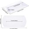 BENECREAT 30 Pack 4.3x3.3x1.2 Clear Plastic Pillow Favor Box PVC Candy Treat Gift Box for Wedding Birthday Party Gift Packing Box view 2