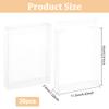 BENECREAT 30PCS 4.5x1x6 Clear Gift Box PVC Candy Treat Box Transparent Rectangle Wedding Favor Boxes for Treat Candy, Festival Gift Packaging view 2