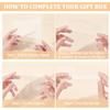 BENECREAT 30PCS 4.5x1x6 Clear Gift Box PVC Candy Treat Box Transparent Rectangle Wedding Favor Boxes for Treat Candy, Festival Gift Packaging view 4