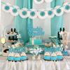 10th Birthday Cake Decorations Teal Blue, Double Digits Cake & Cupcake Topper for Girls Tenth Birthday Party Decorations and Supplies, Cheer to 10 Years Birthday - Total 25 Pcs view 3