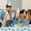 10th Birthday Cake Decorations Teal Blue, Double Digits Cake & Cupcake Topper for Girls Tenth Birthday Party Decorations and Supplies, Cheer to 10 Years Birthday - Total 25 Pcs view 4