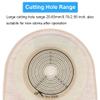 One Piece Ostomy Colostomy Bags, Ostomy Supplies, Drainable Ostomy Pouch for Ileostomy Stoma Care, Cut to Fit(20-65mm), Box of 10 view 2