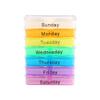 Alvinlite Weekly Pill Box 4 Times a Day 7 Days Pill Container Tablet Sorter Medicine Case to Hold Vitamin Medicine Cod Liver Oil Supplements view 1