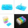 Alvinlite Weekly Pill Box 4 Times a Day 7 Days Pill Container Tablet Sorter Medicine Case to Hold Vitamin Medicine Cod Liver Oil Supplements view 2